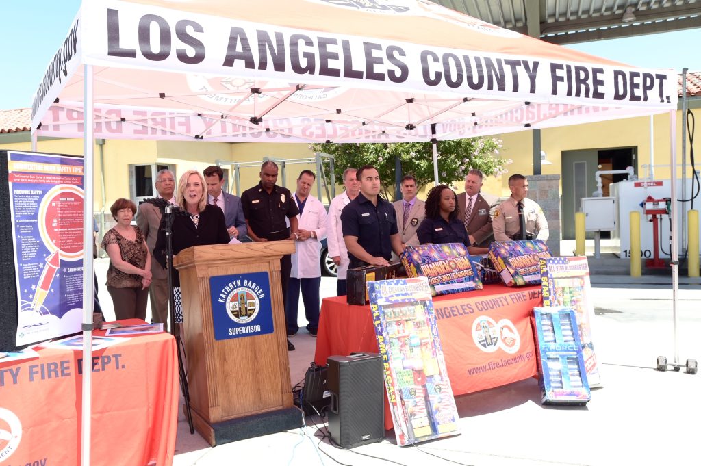 Fireworks are Illegal in Los Angeles County