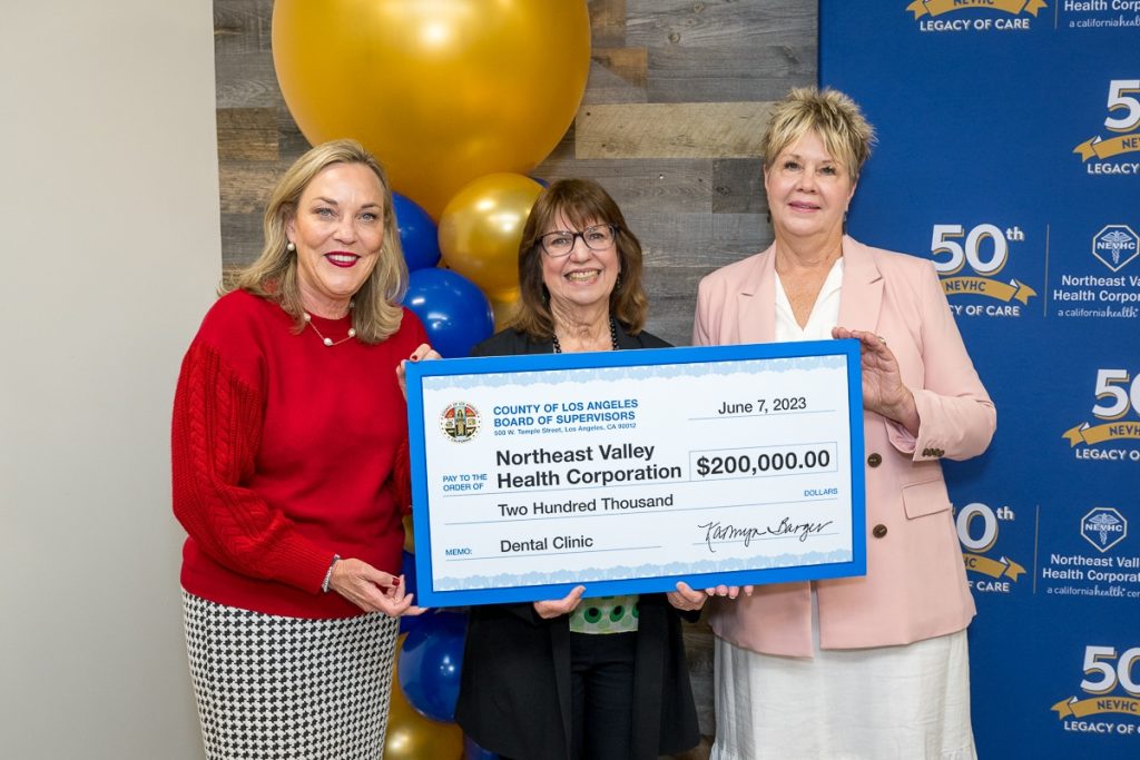 Barger Boosts Health Care in Santa Clarita Valley, Presents $200K Check to New Dental and Wellness Center