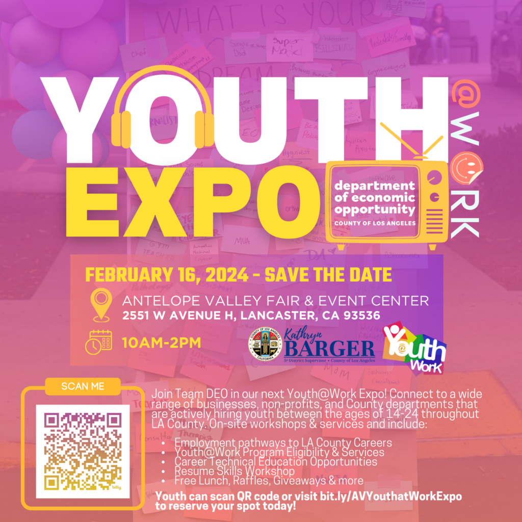L.A. County’s Youth@Work Expo Comes to the Antelope Valley