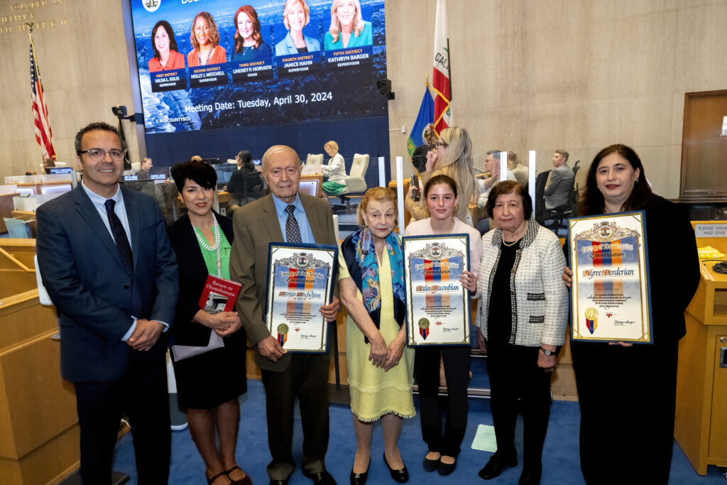 Barger Honors Local Armenian Community Leaders as Armenian History Month Wraps in L.A. County