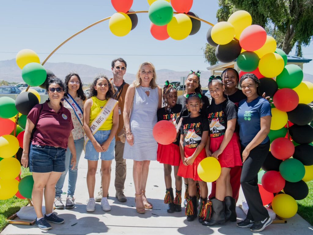 Barger Celebrates Juneteenth in Commemorative Festival at Jackie Robinson Park in Historic Sun Village