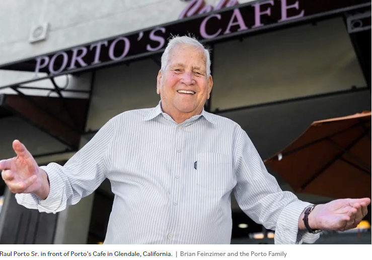 Barger Honors Memory of Beloved Porto’s Bakery Founder Raul Porto, Sr.