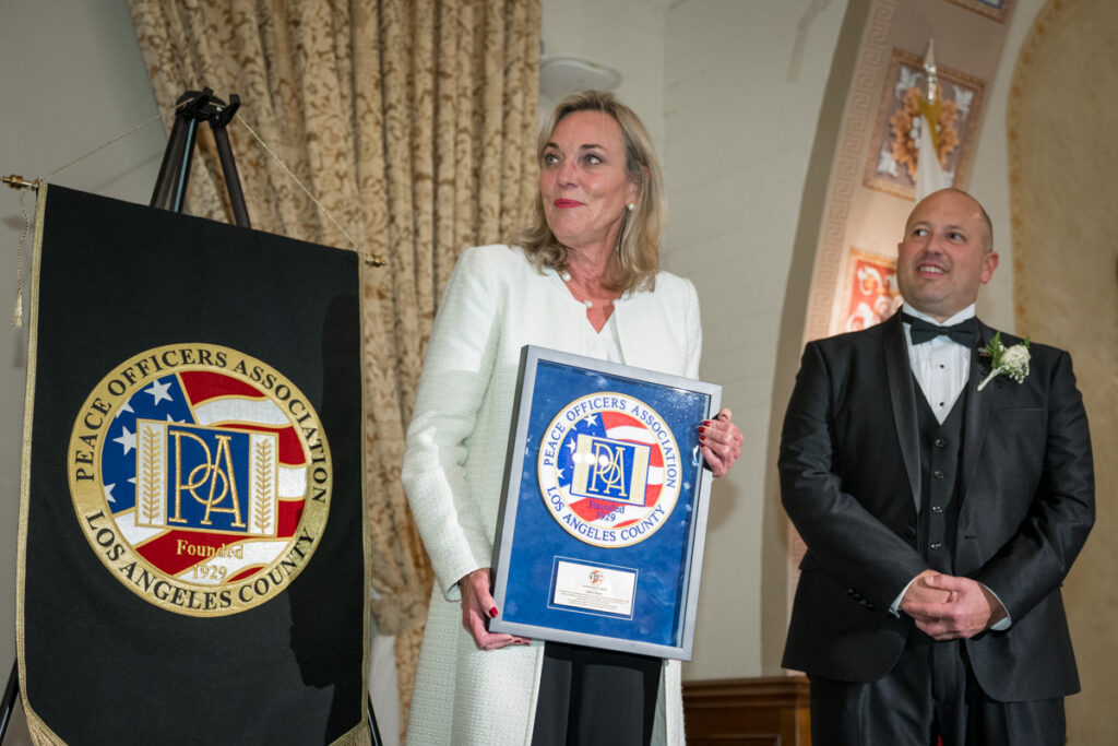 Barger is Bestowed Prestigious President’s Award by Peace Officers Association of L.A. County