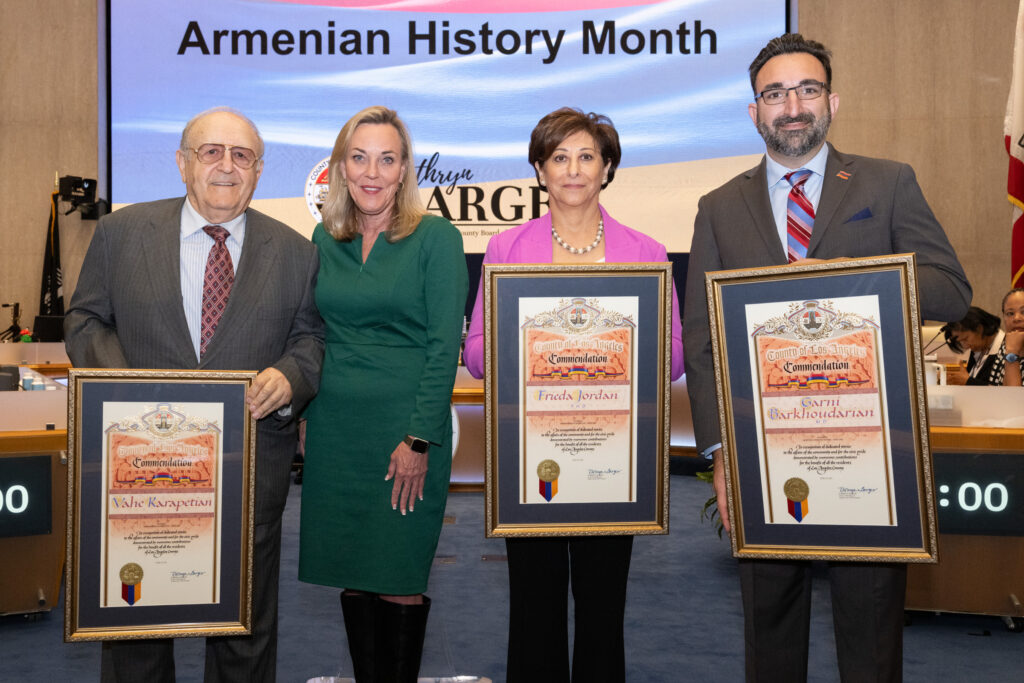 Barger Honors Distinguished Armenian American Leaders as Armenian History Month Concludes