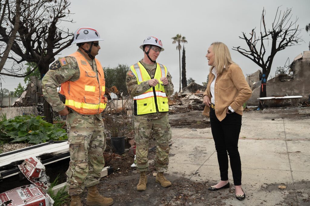 Barger Applauds U.S. Army Corps of Engineers’ Progress on Eaton Fire Debris Removal