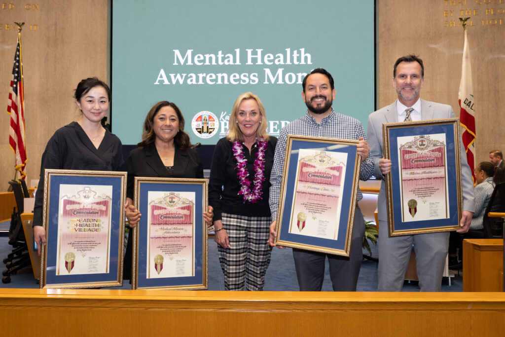 Barger Recognizes “Eaton Health Village” for Compassionate Mental Health Response Following Eaton Fire