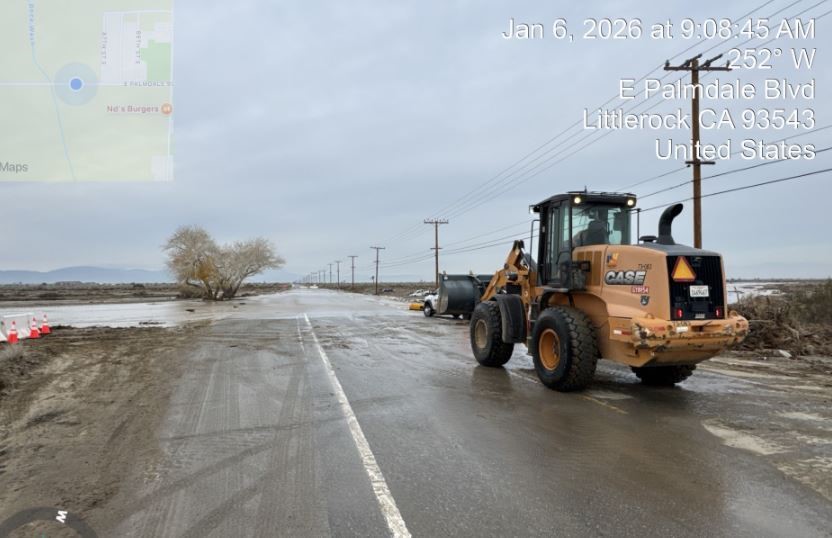 Supervisor Barger Highlights Post-Storm Recovery Efforts in the Antelope Valley